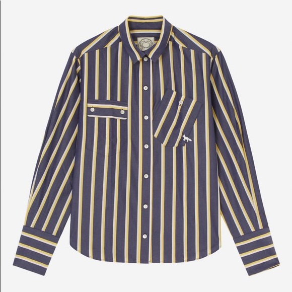 MAISON KITSUNE Tops - Maison Kitsune Verona Blouse (36)